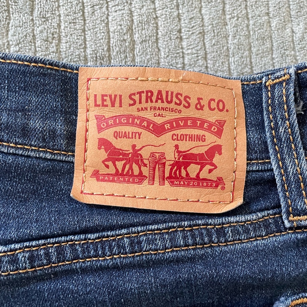 Levi’s denim cutoff shorts